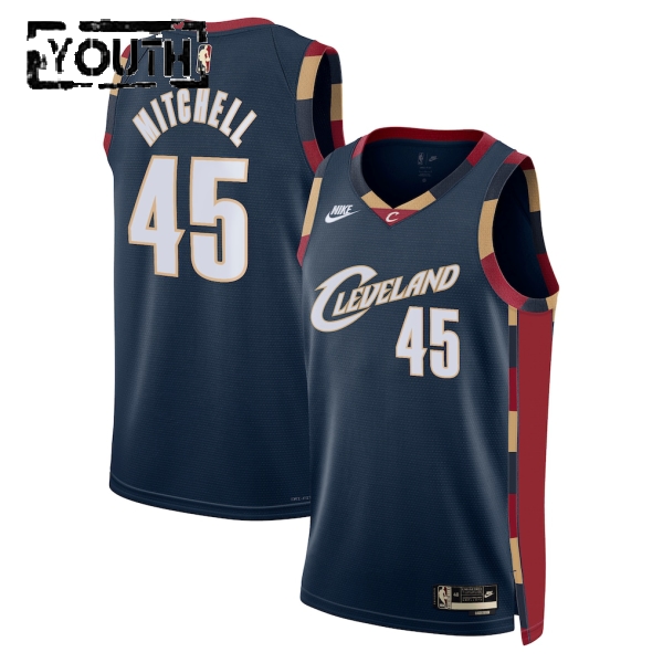 Cleveland Cavaliers Trikot Donovan Mitchell Nike 2025-26 Classic Edition Navy Swingman - Kinder Cleveland Cavaliers Trikot Donovan Mitchell Nike 2025-26 Classic Edition Navy Swingman - Kinder